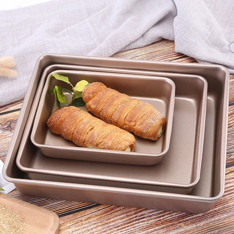 Rectangle Carbon Steel Cake Ba - Kitchen Oven Baking Pans 评论和价格
