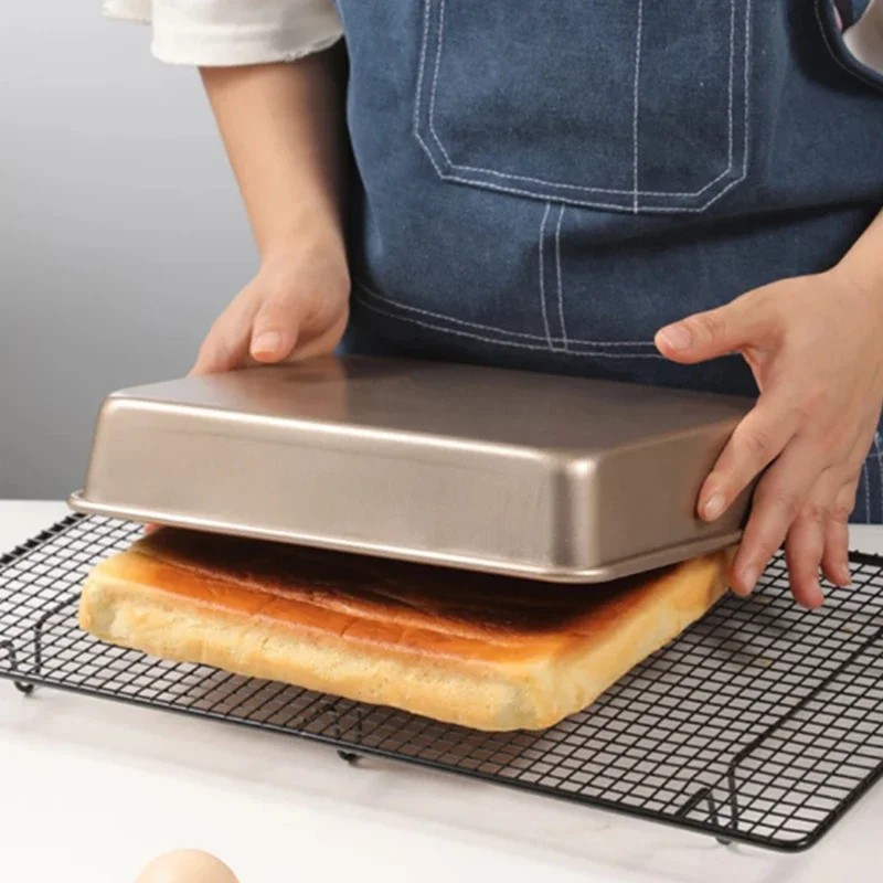 Rectangle Carbon Steel Cake Ba - Kitchen Oven Baking Pans 评论和价格