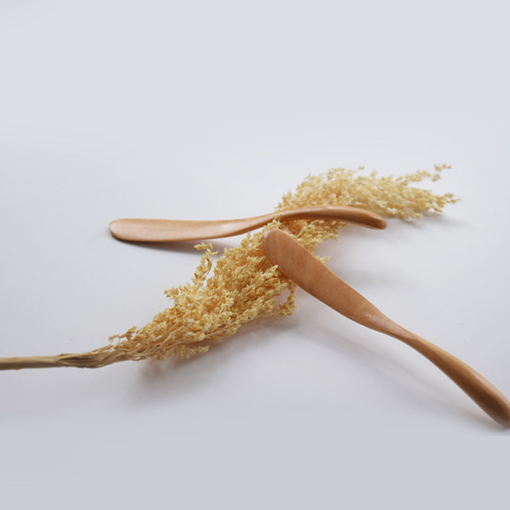 3Pcs Wooden Butter Cutter Natu - Kitchen Baking Decor 评论和价格