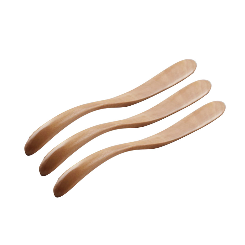 3Pcs Wooden Butter Cutter Natu - Kitchen Baking Decor 评论和价格