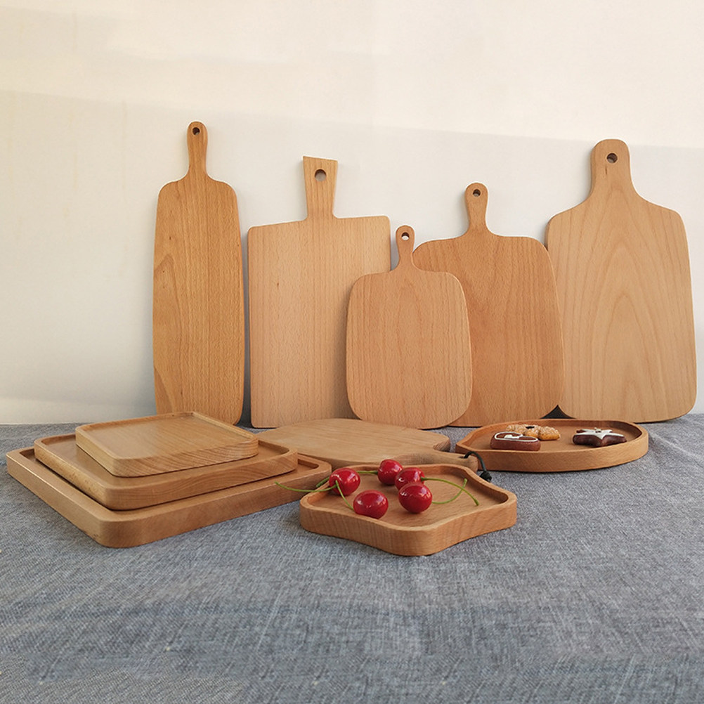 Irregular Shape Wood Chopping  - Kitchen Baking 评论和价格