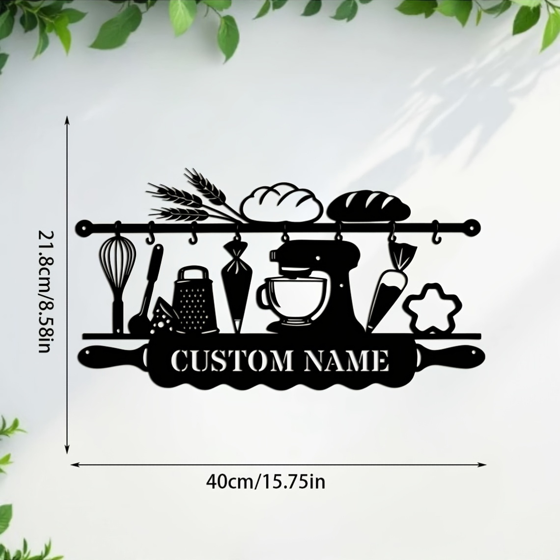 Personalized Kitchen Iron Wall - Kitchen Baking 评论和价格
