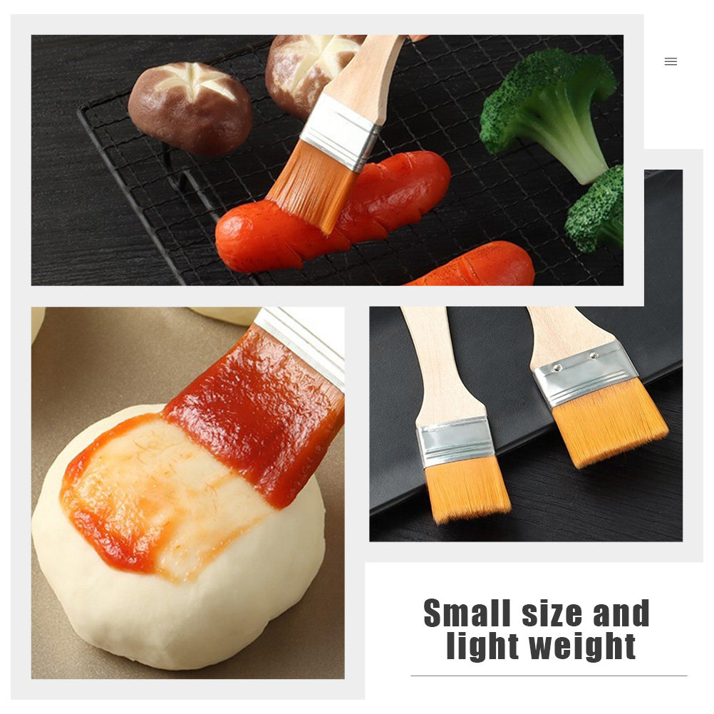2Pcs Nylon Basting Brush for B - Kitchen Baking Brush 评论和价格