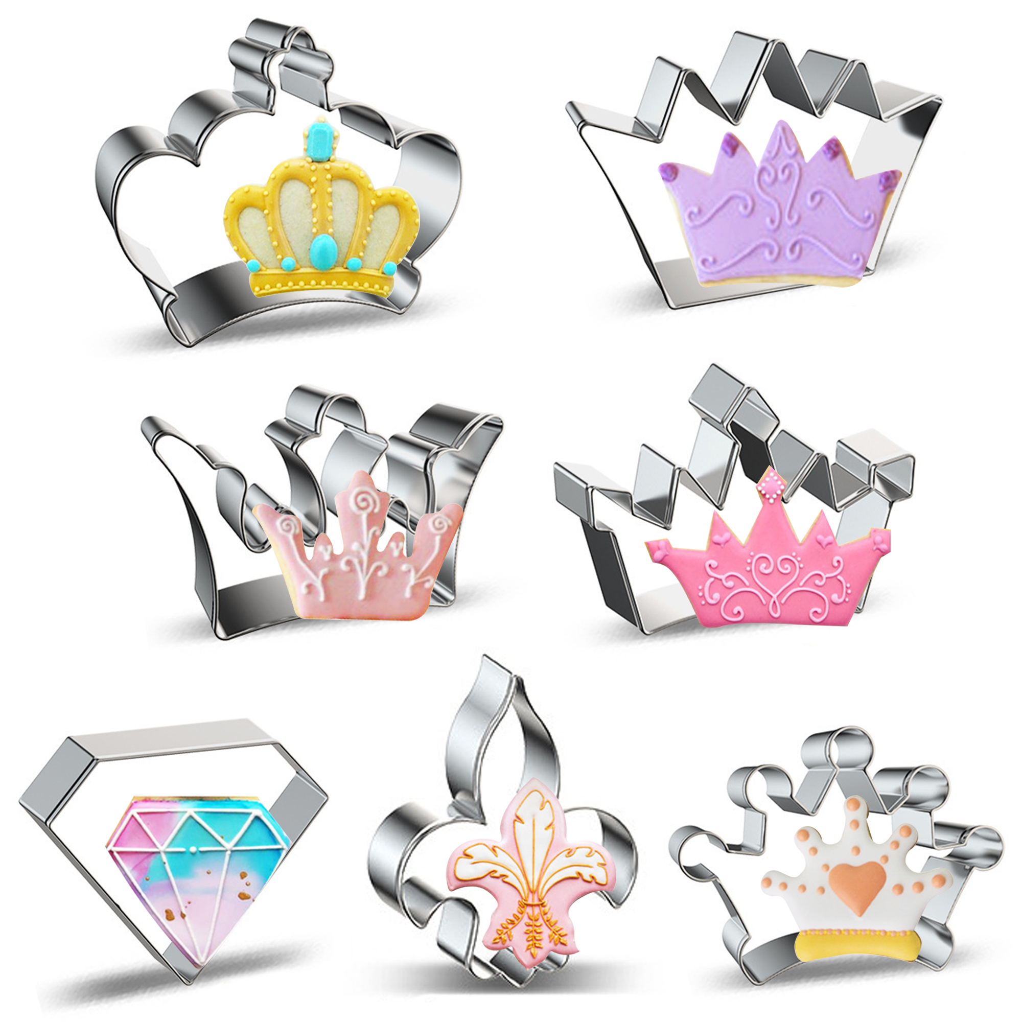 Crown Cookie Cutter Baking Coo - Kitchen Baking Cookies 评论和价格