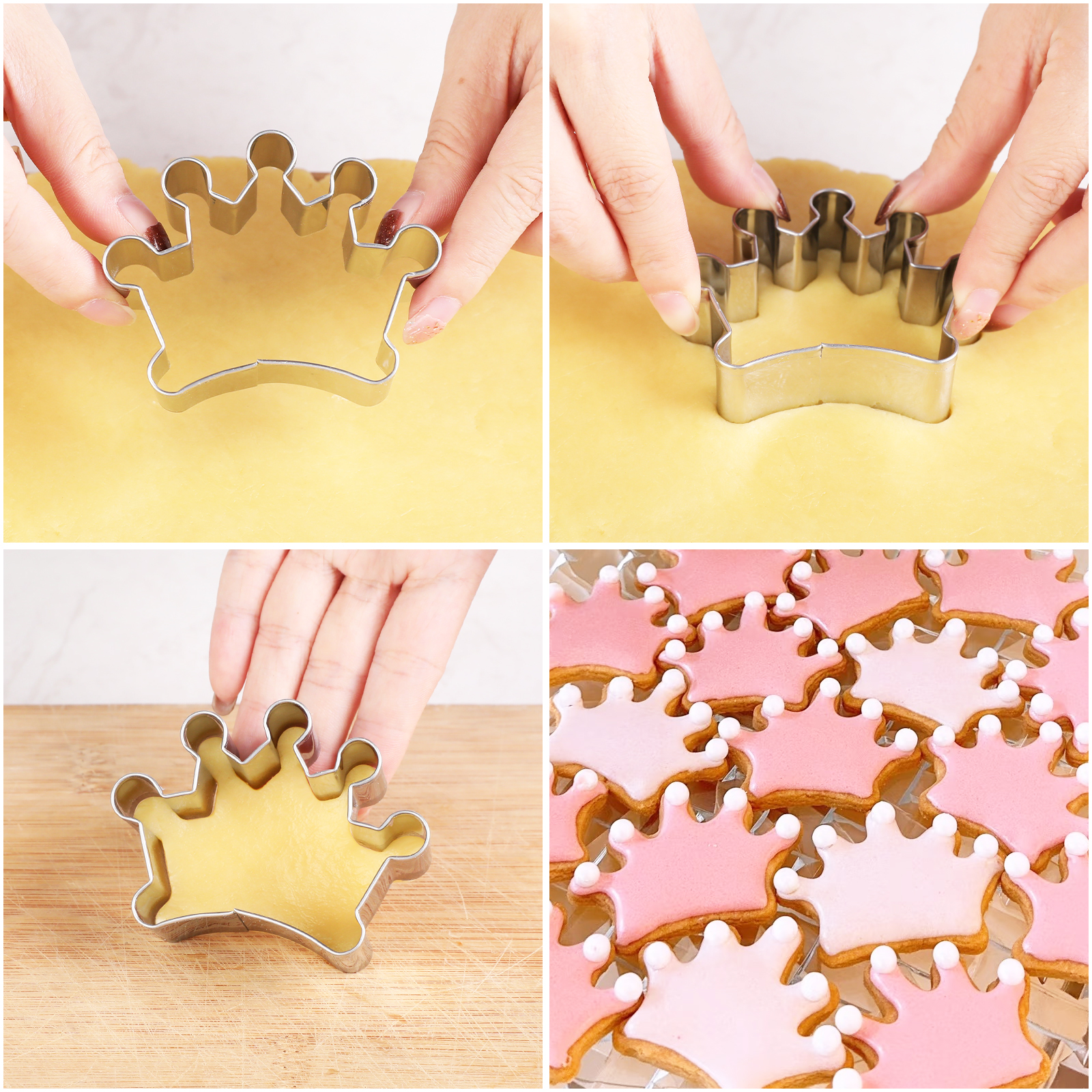 Crown Cookie Cutter Baking Coo - Kitchen Baking Cookies 评论和价格