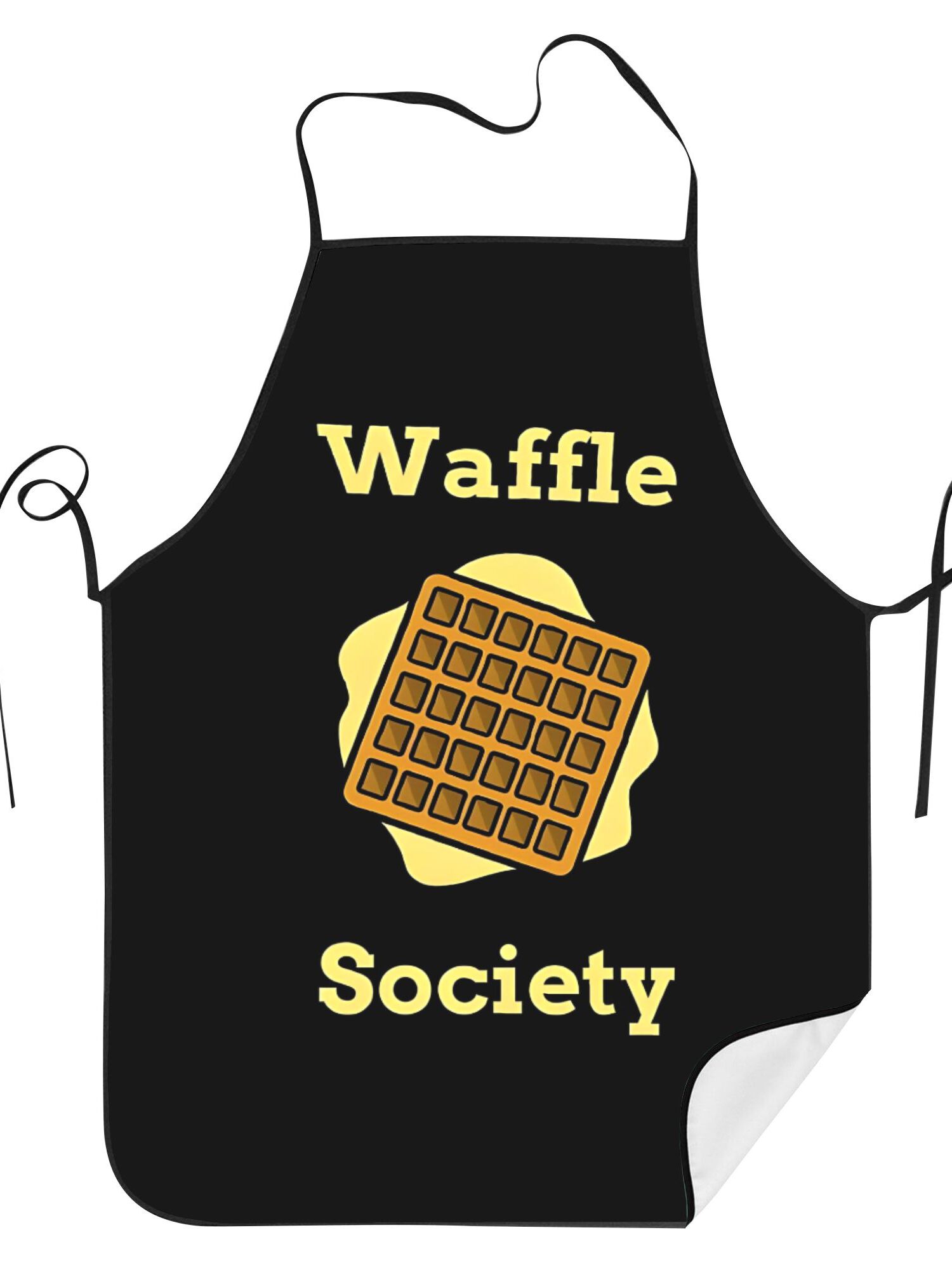 Waffle Society Kitchen Apron - - Kitchen Baking Quotes 评论和价格