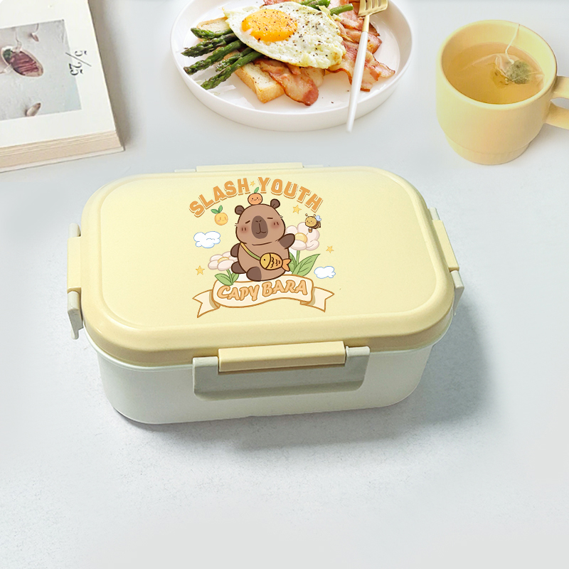 Capybara Bento Lunch Box Carto - Kitchen Baking Gifts 评论和价格