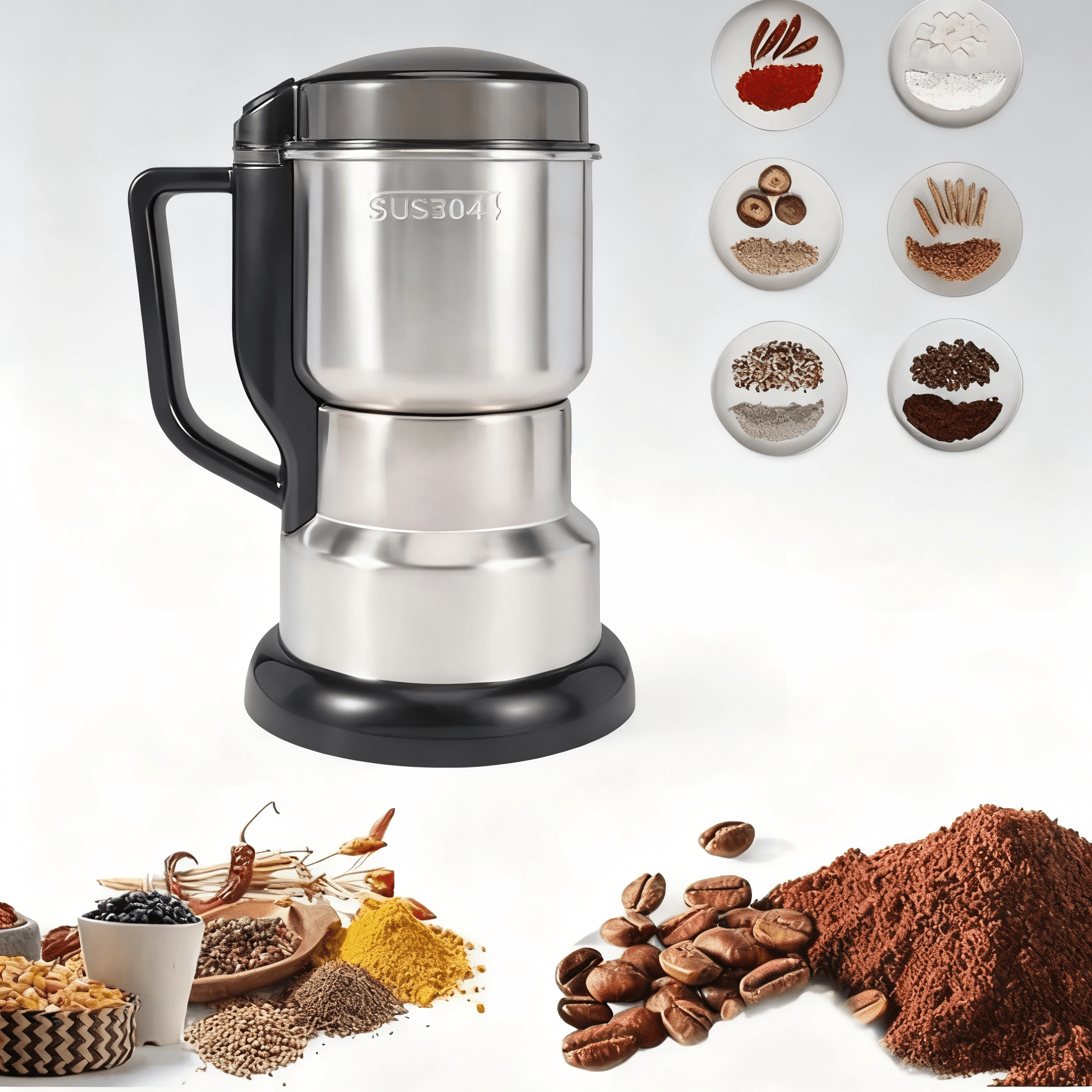 Manual Stainless Steel Grain G - Kitchen Baking Gifts 评论和价格
