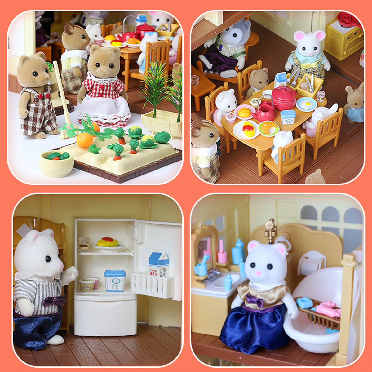 Miniature Furniture 1:12 Dollh - Kitchen Up 评论和价格