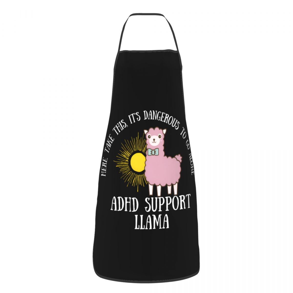 Unisex ADHD Support Llama Quot - Kitchen Baking Quotes 评论和价格