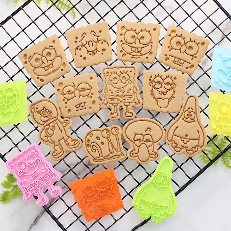 Cartoon New Cute SpongeBob Squ - Kitchen Baking Gifts 评论和价格