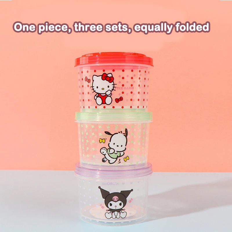 Kitty Bento Box Set 3 Pieces C - Kitchen Baking Gifts 评论和价格